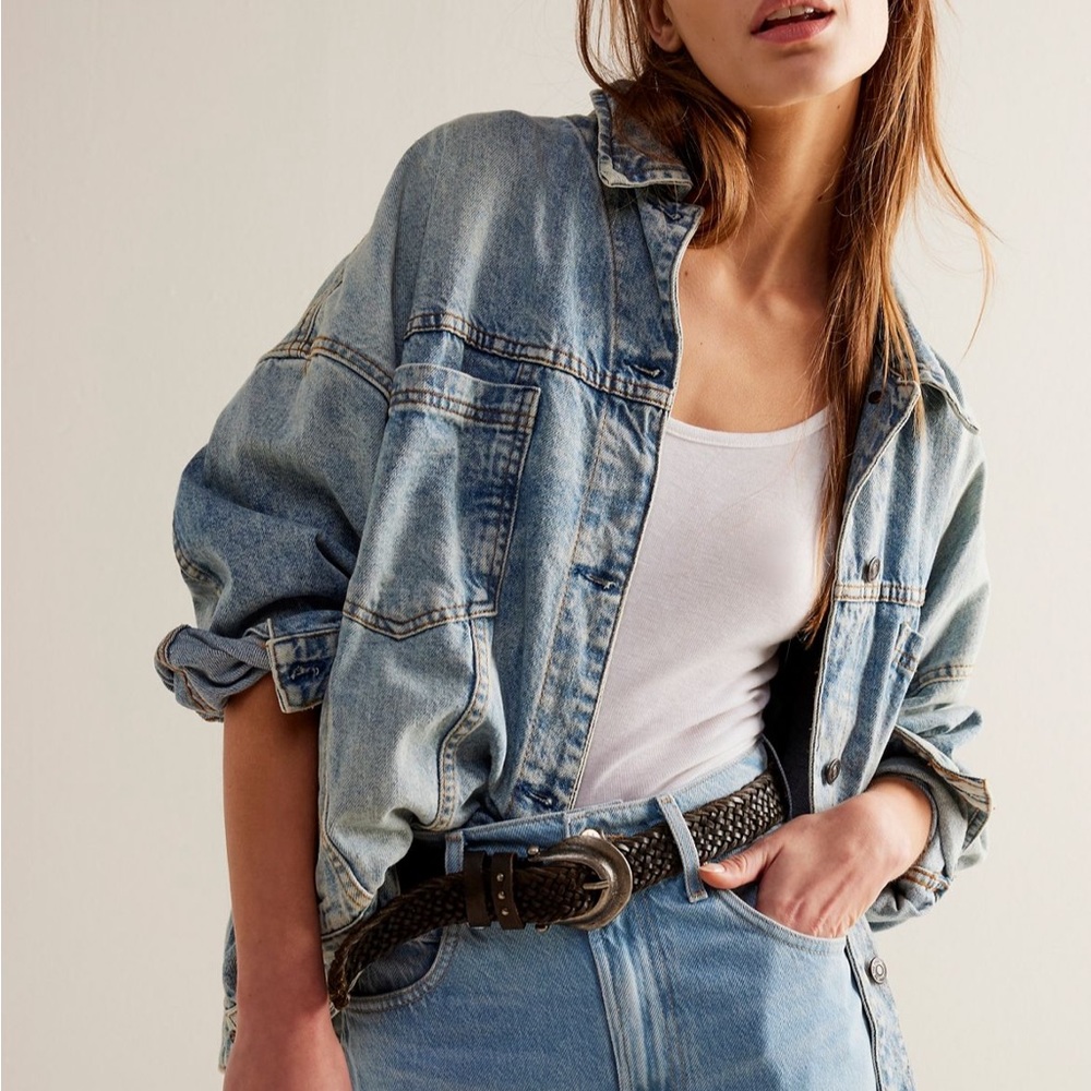 We The Free Opal Swing Denim Jacket